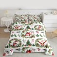 thumbnail image 2 of Castle Fairy Teens Santa Claus 2pcs Bedding Comforter Set,Cardinal Bird Twin Comforter Sets,Merry Christmas Breathable Bedding Set,Ultra Soft Home Decor, 2 of 8