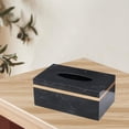 thumbnail image 1 of Caja de pañuelos perfecl Soporte de mármol Estuche de tejido, 1 of 8