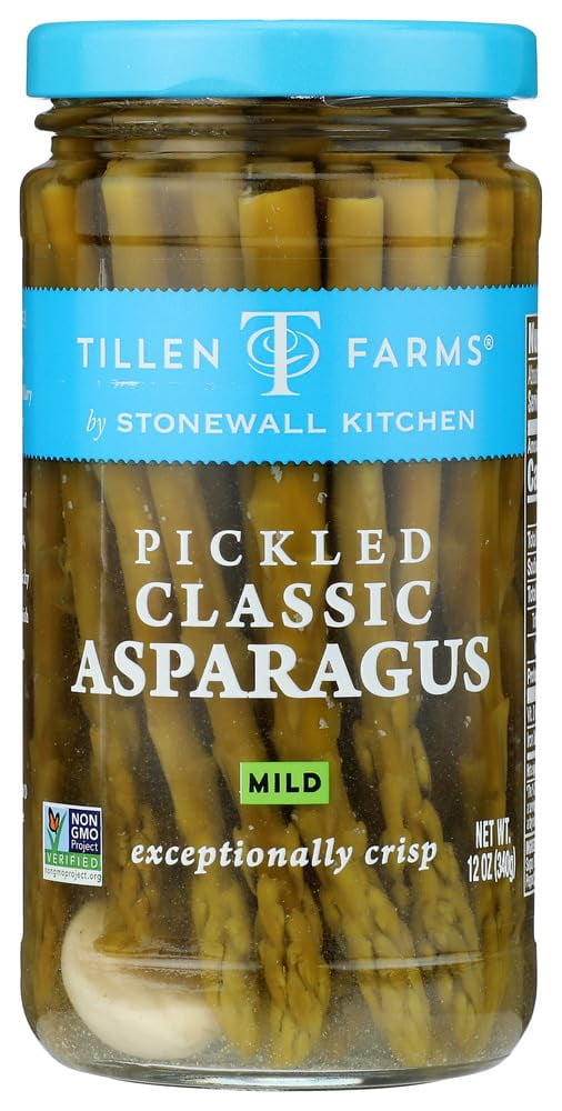Tillen Farms Asparagus - Pickled - Crispy - 12 oz - case of 6
