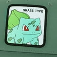 thumbnail image 3 of Pokemon Bulbasaur Green Trucker Hat, 3 of 7