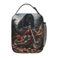 thumbnail image 3 of Black Panther Biker Lunch Bag Portable Thermal Lunch Box for Men and Women, 3 of 6