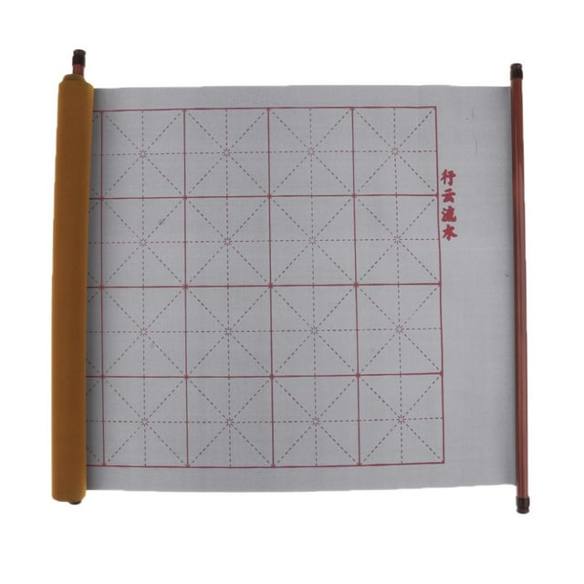 de Cuadrícula de Tela de Papel de Desplazamiento de de La Caligrafía China de Reescritura de Agua Hugo la escritura del agua tela