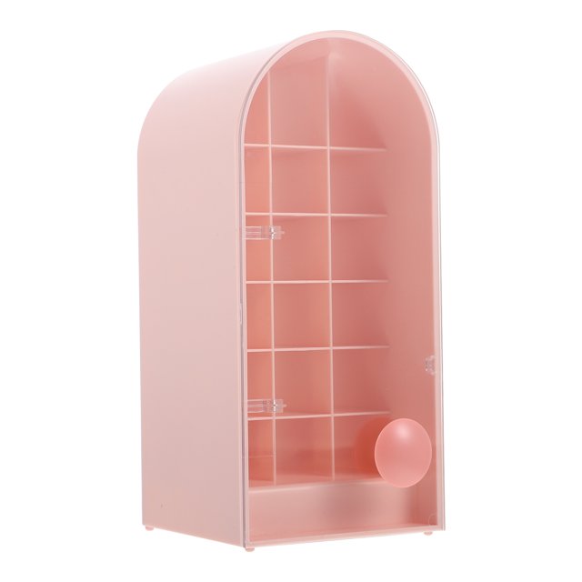 Miangastore Étui de Protection pour Rouge à Lèvres Rose Rectangulaire ABS Lot de 1 7.9x3.7x3.7in