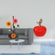 thumbnail image 2 of Dispensador de toallas de papel antideslizante, soporte vertical para pañuelos, adorno decorativo, figura de cerámica con escultura de fruta para cafe, 2 of 8