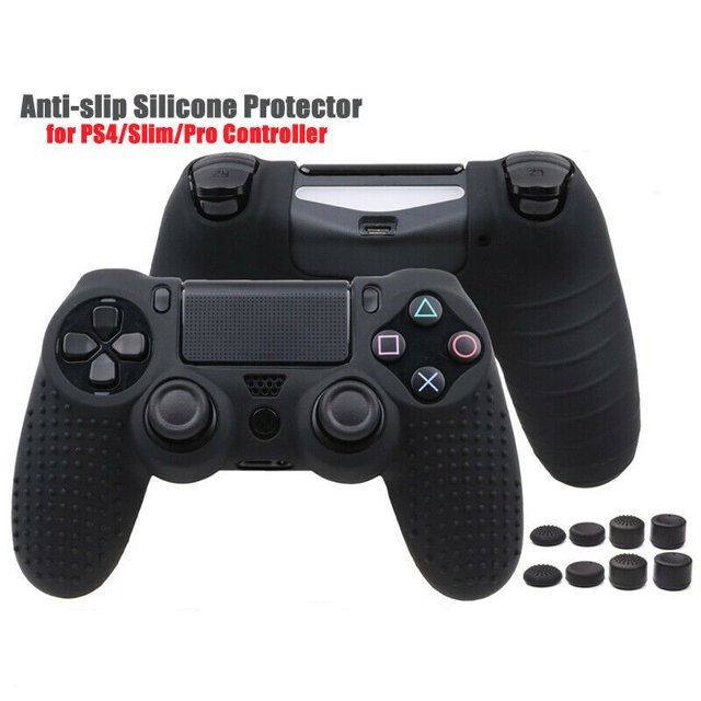 PlayStation 4 Controller Grip Cover Case Camouflage Silicone Rubber