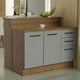 thumbnail image 2 of Isla Cocina Con Encimera Y Mostrador Madesa Agata 120cm MG, 2 of 5