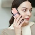thumbnail image 2 of Classic Back Case for Samsung Galaxy S23, with Removable Magnetic Card Slots Support Car Magnetic Mount with Finger Ring Stand Business Thin Fit Phone Case for Galaxy S23, Pink, 2 of 11