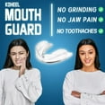 thumbnail image 3 of KOHEEL Custom Clear Dental Guard for Nighttime Teeth Grinding, Mouth Guard Stops Bruxism 4 Count, 3 of 6