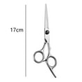 thumbnail image 2 of Tijeras para cortar cabello, tijeras profesionales para cabello de 6,5 pulgadas, tijeras de peluquero con borde de afeitar para mano derecha, salón, 2 of 5