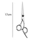 thumbnail image 2 of Tijeras de corte de pelo, tijeras profesionales para el cabello de 6.5 pulgadas, tijeras de peluquería con filo de navaja para mano derecha., 2 of 5