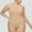 Khaki, variant on Fankiway Ladies Seamless One-Piece Body Shaper Abdominal Lifter Hip Shaper Underwear Stretch Slimming Body Corse Jumpsuits Bodysuit Shorts for Women Clearance Womens Shorts Plus Size