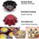 thumbnail image 3 of 10 Pack Tart Molds, Mini Carbon Steel Cake Muffin Mold Tins-fg, 3 of 5