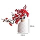 thumbnail image 2 of Flores artificiales falsas con florero, centro de mesa moderno, bonsái de flores secas, florero Artificial para mesa de comedor y hogar, 2 of 9