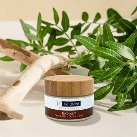 RADIANT Face & Neck Cream | All-Natural, 100% Organic, Vegan & Wild Botanicals | Premium Ingredients that Protect & Nourish Skin and Helps Diminish Wrinkles that Leaves Skin Deep Moisturized All Day.