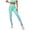 Mint Green, variant on Sngxgn High Waisted Leggings for Women Thermal Tights(Mint Green,L)