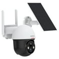 thumbnail image 2 of DEKCO Outdoor Solar Home Security Dome Camera w/ WiFi & Alarm (2 Pack), 2 of 12