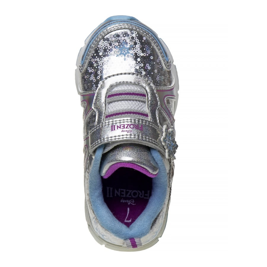Disney Girl Frozen II Hook & Loop Closure Casual Sneakers