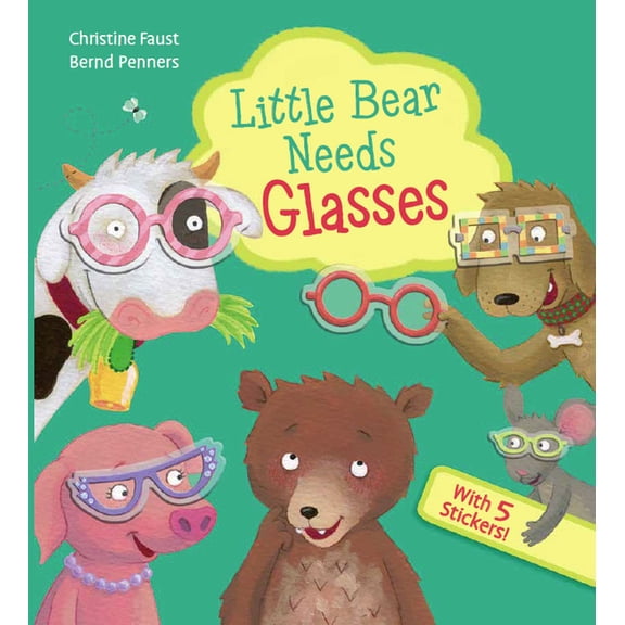 Little Bear Needs Glasses, (Board Book)