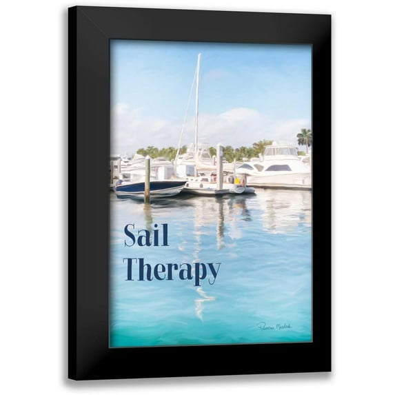 Murdock, Ramona 17x24 Black Modern Framed Museum Art Print Titled - Sail Therapy