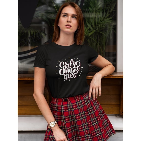 Girls Night Out T-Shirt Women -Image by Shutterstock, Female XX-Large