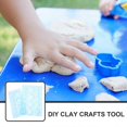 thumbnail image 4 of 2pcs Plastic Clay Making Tools DIY Clay Crafts Tool Half Ball Mini Clay Craft Molds, 4 of 4