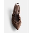 thumbnail image 5 of Scenario Women's Scrunch Slingback Heels, 5 of 6