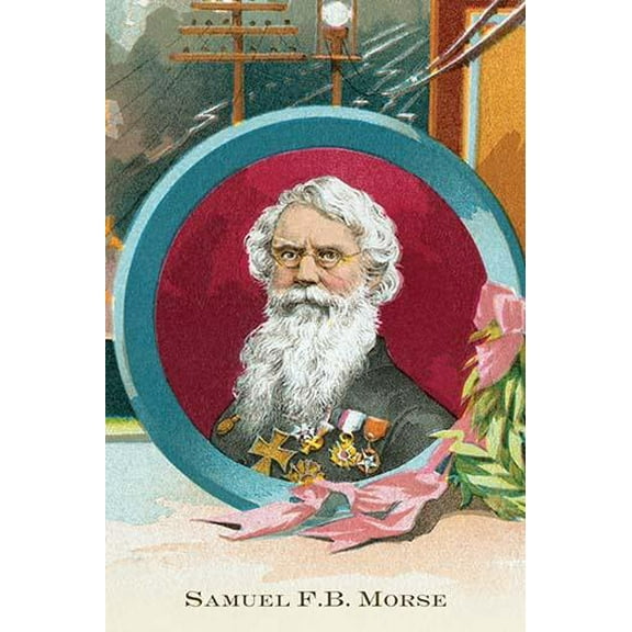 Samuel F.B. Morse-Fine Art Canvas Print (20" x 30")