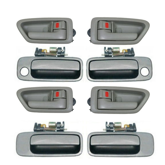 Brand NEW For 1997-2001 Toyota Camry Outside Sable Pearl 4N7 and Inside Sage Door Handle 8PCS 97 98 99 00 01