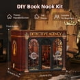 thumbnail image 6 of TOYQI DIY Miniature Dollhouse 3D Puzzle Kit ,Pipe & Deduction, 6 of 10