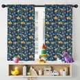 thumbnail image 5 of Blackout Kids Curtains,Cartoon Construction Vehicles Traffic Signs Childrens Insulated Curtains Set Of 2,Bedroom Essentials,Toddler Room Decor 42"x54", 5 of 5