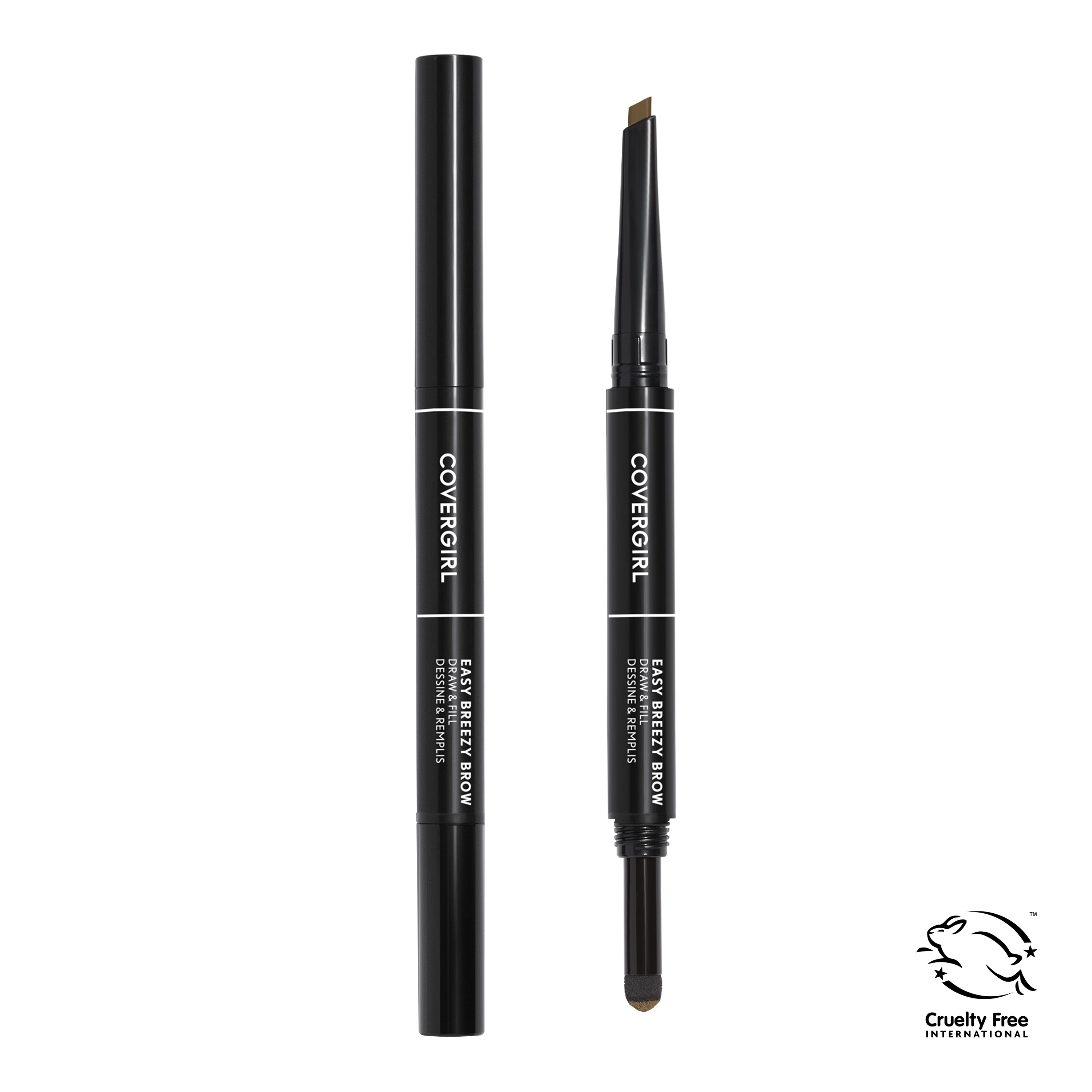 COVERGIRL Easy Breezy Brow Draw and Fill Brow Tool, Soft Blonde