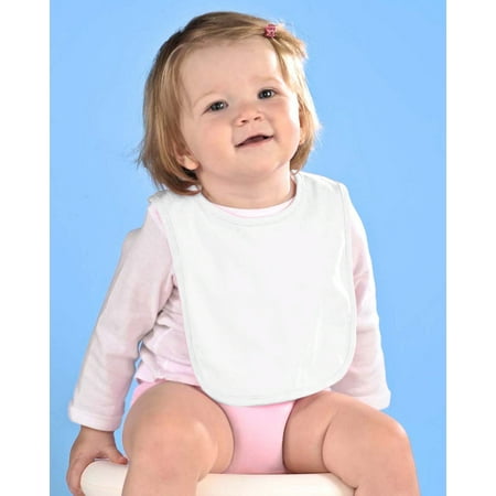 

Rabbit Skins Cotton Baby Bib 1pk Unisex