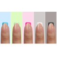 thumbnail image 1 of Jsiallye Punta Francesa Prensa en Uñas 150 Piezas Puntas de Uñas de Gel Francés Cortas Cuadradas Gel Suave Preformado Sin Necesidad de Limar Puntas 3 en 1 Uñas Postizas para Arte de Uñas Diseños de Ex, 1 of 5