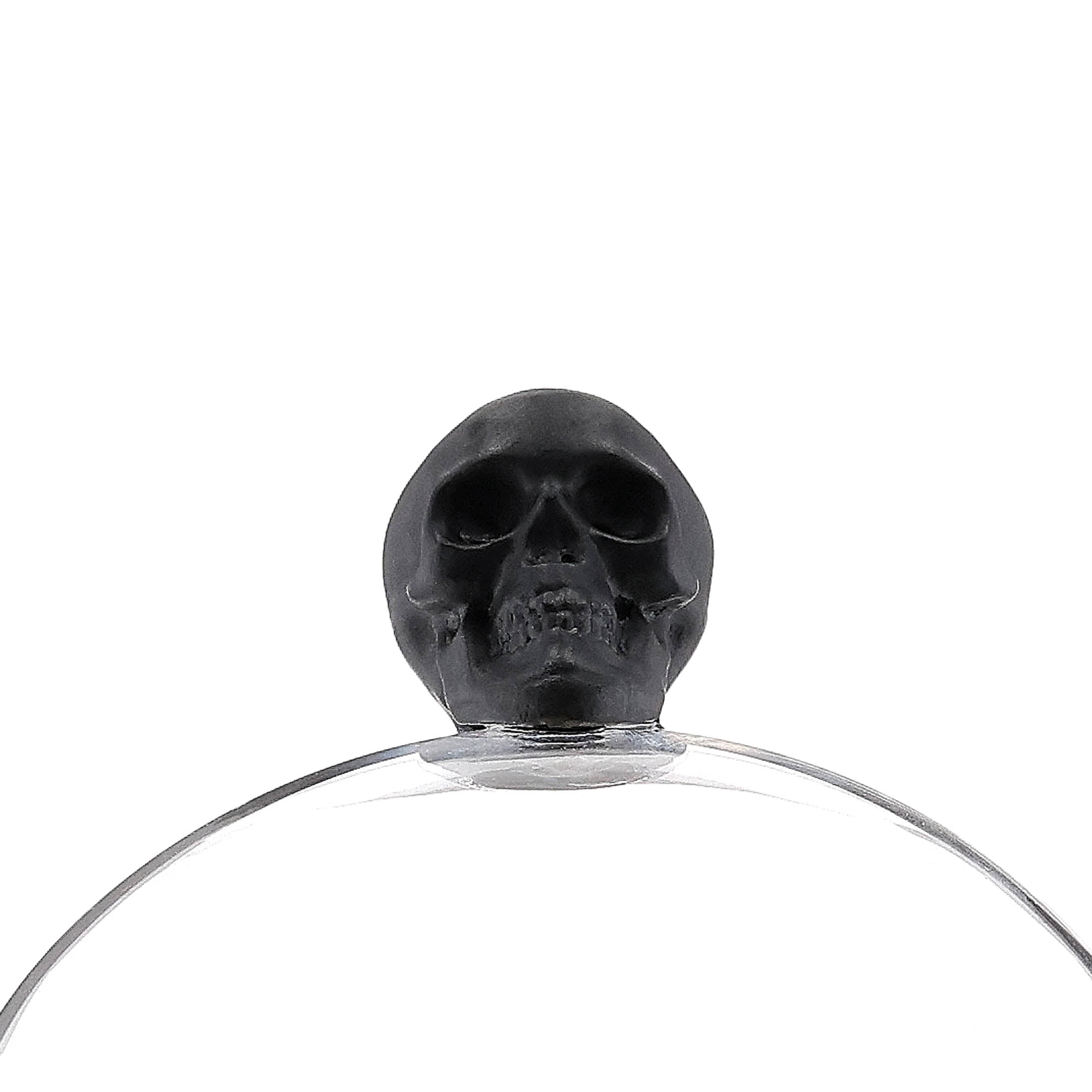 Clear Dome with Rose Decoration, Multicolor, 7.4", Halloween by Way To Celebrate