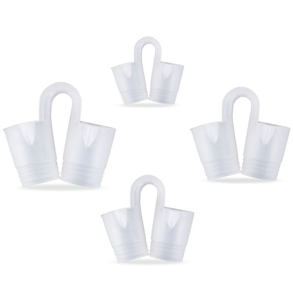 XIRQI Soft Silicone Vent Anti Snoring Sleep Aid Enjoy A Peaceful Night Sleep Nasal Dilators 4 Pcs Nose Vent Sinus Relief Dilator Device Nose Clip for Nasal Snorers