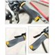 thumbnail image 2 of Puños de bicicleta, diseño ergonómico Puños de bicicleta Ampliación de agarre Puños de manillar de bicicleta de goma con puños de bloqueo de aluminio para bicicleta Mountain Road MTB, 2 of 5