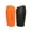 Orange M, variant on 1 Pair Football Shin Pads Shockproof Feet Protection Soft Elastic Thickened Shell Soccer Shin Guards Long Socks Insert Shin Sleeves