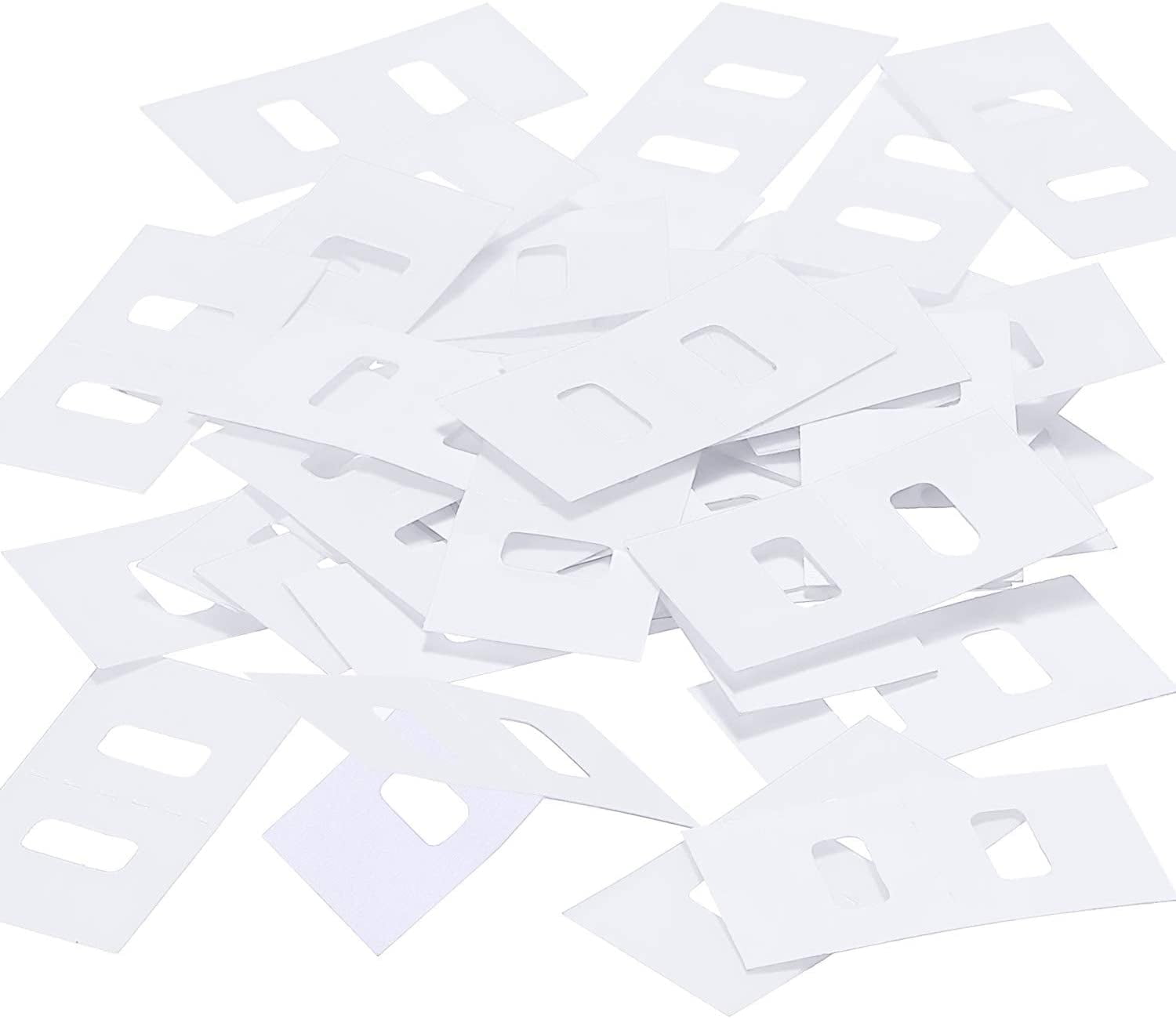 Vertical Blind Repair Tabs Vertical Blind Vane Saver, Clear (40 Pieces