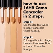 e.l.f. 16HR Camo Concealer, Light Beige, 0.2 fl oz