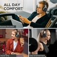 thumbnail image 4 of AUSDOM E7 Active Noise Cancelling Headphones, Wireless over Ear Bluetooth 5.0 Headsets with Mic, Black, 4 of 9