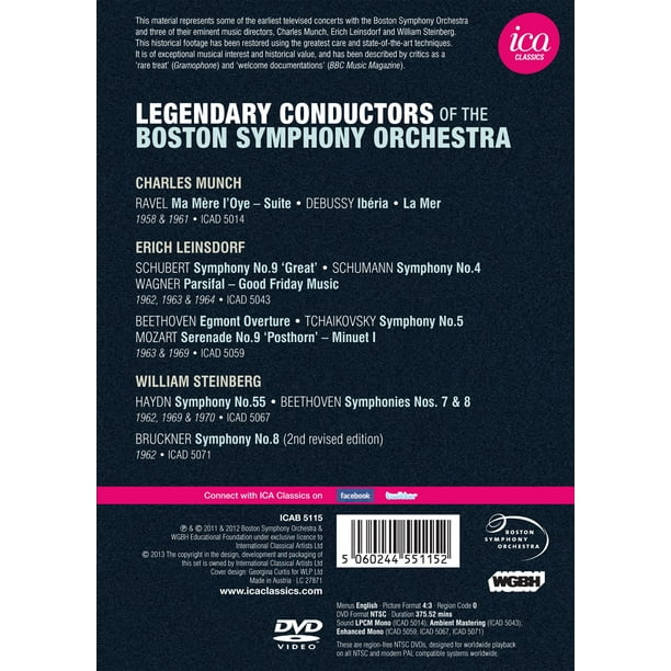 Amazon.co.jp: Legendary Conductors of the Bso [DVD