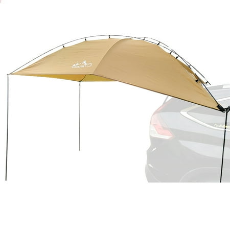 Famure Awning|Awning Sun Shelter SUV Tent Auto Canopy Portable Camper Trailer Rooftop Car for Beach MPV Hatchback Minivan Sedan Outdoor Camping