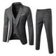 thumbnail image 2 of Esmoquin de novio para hombre, un botón, de boda, solapa de muesca, trajes de boda METRO Hugo Traje de hombre Slim Fit, 2 of 3