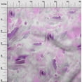 thumbnail image 3 of oneOone Polyester Lycra Medium Purple Fabric Abstracts Craft Projects Decor Fabric Printed By The Yard 56 Inch Wide, 3 of 5