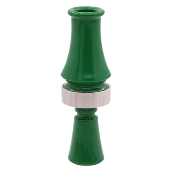 QSTDGVPW Acrylic Duck Call Whistle Mini Bird Whistle Caller Goose Decoy Outdoor Accessory Green