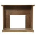 thumbnail image 2 of SEI Furniture Standlon Touch Screen Wood Electric Fireplace in Natural/Gray, 2 of 7