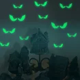 thumbnail image 3 of Calcomanías de pared luminosas de Halloween que brillan en la oscuridad, calcomanías para ventanas con ojos para decoración de Halloween, suministros para fiestas en el hogar, 3 of 5