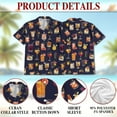 thumbnail image 3 of Summer Cocktails Hawaiian Shirt for Men, Button Down Summer Beach Short Sleeve, Summer Lover Gifts, S-5XL, 3 of 4