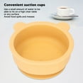 thumbnail image 3 of Bol pour Enfants en Silicone, Bol pour Tout-Petits Auto-Alimentation Conception Conviviale pour Enfants Résistant aux Hautes et Basses Températures en Forme d'Ourson de Dessin Animé pour Préscolaire Gingembre, Vert Olive, Rouge Brunâtre, Beige, Gris, 3 of 7
