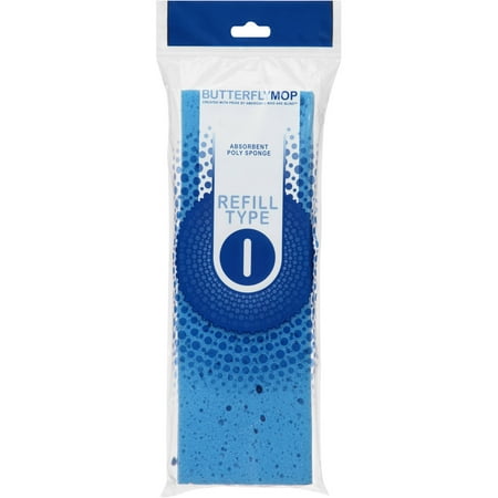 quickie butterfly sponge mop refill
